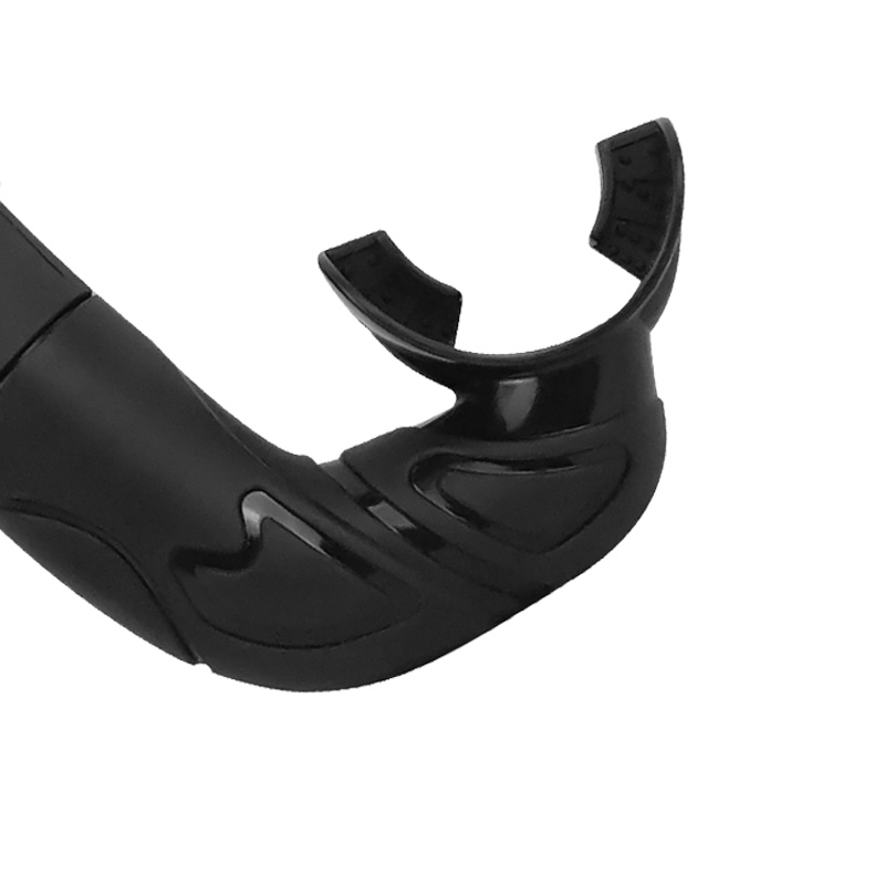 Portable Full Silicone Scuba Free Diving Wet Snorkel For Lap Pool
