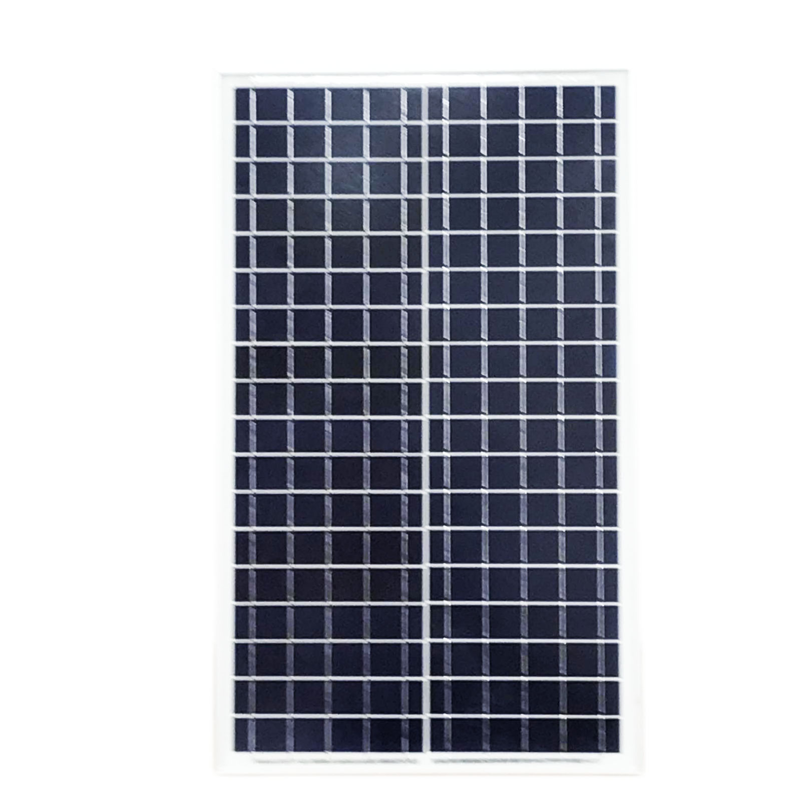 18V 15W Electric Fan Accessories Polycrystalline Solar Panel With 5m Power Cord
