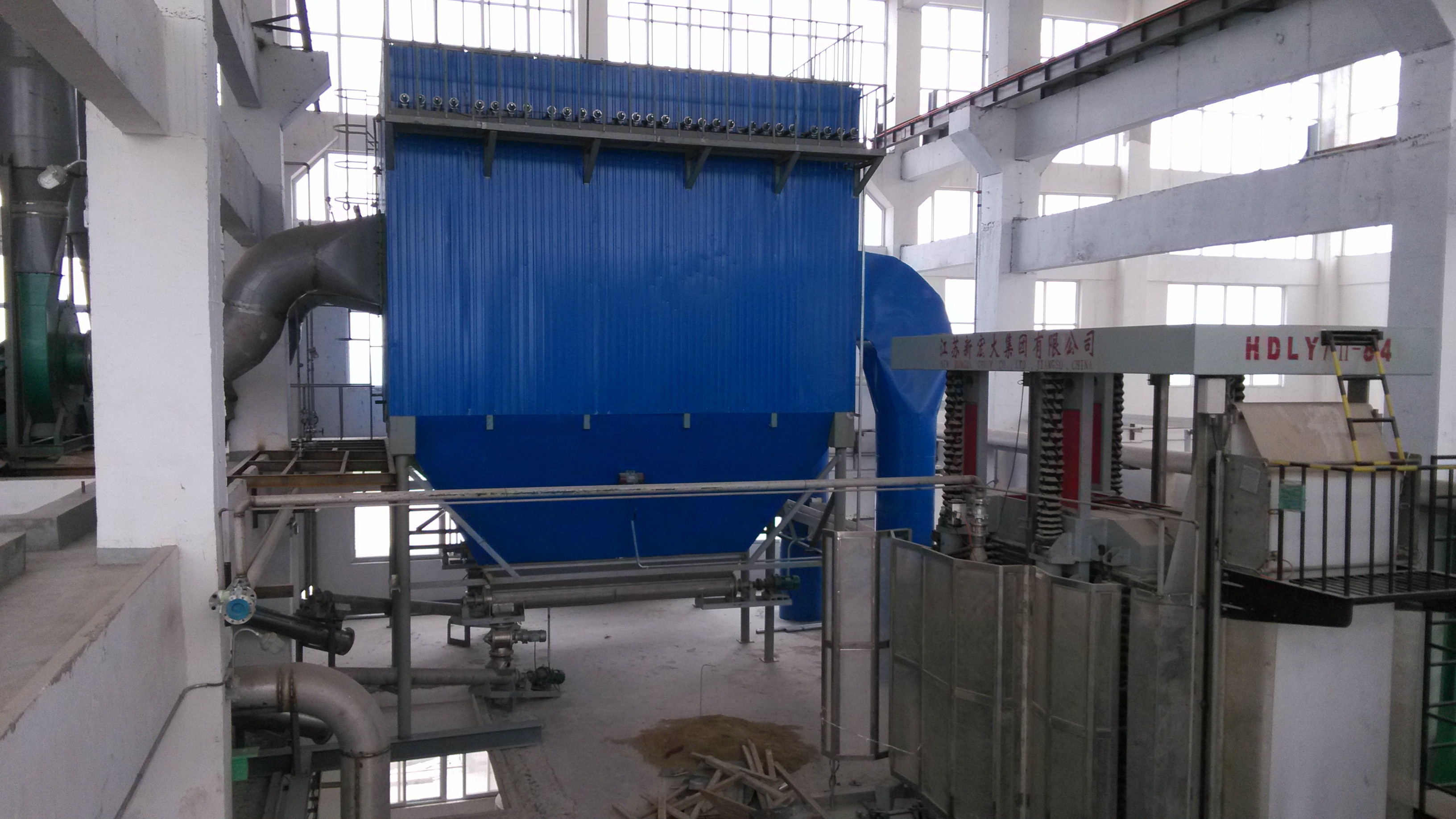 Double Cyclone Air Stream Dryer Machine In Food Industry