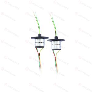 Compact Capsule Slip Rings 12 Circuits 2A For Industrial Automation
