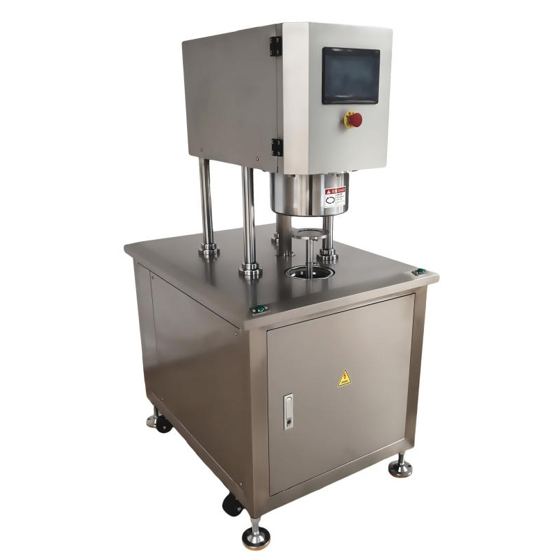 Tin Can Sardine Tuna Fish Beef Canning Machine Automatic Canned Meat Sealing Machine