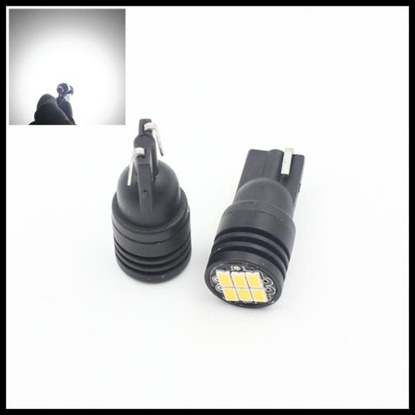 T10 LED W5W 186 501 194 canbus LED Bulb Light 6SMD 3020 T10 W5W Car LED Interior
