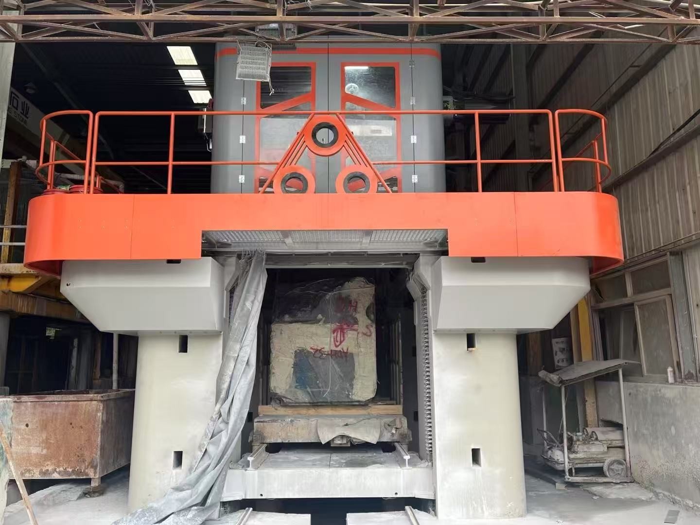 Diamond Wire Marble Cutting Machine Block Cutter Stone Cutting Super Thin Maintenance