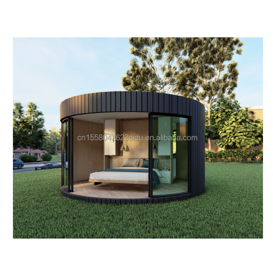 Modern Luxury Portable Container House Prefabricated Steel Structure Mobile Prefab Villa Home Hotel for Log Eco-Friendly