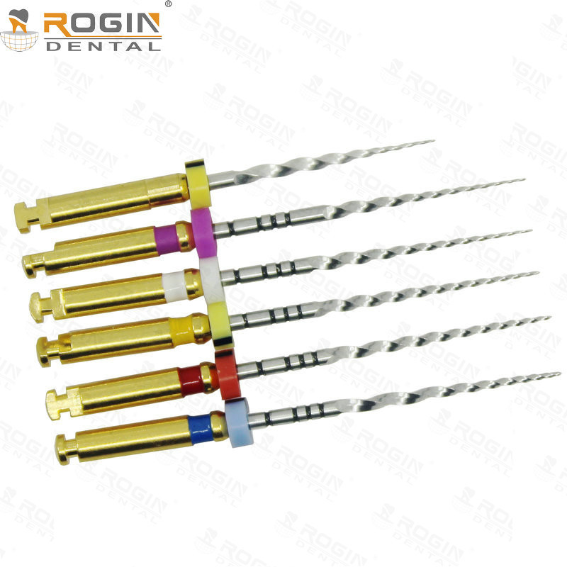 Triangle Cross - Sectional Dental Rotary Files For Root Canal Retreatment Engine