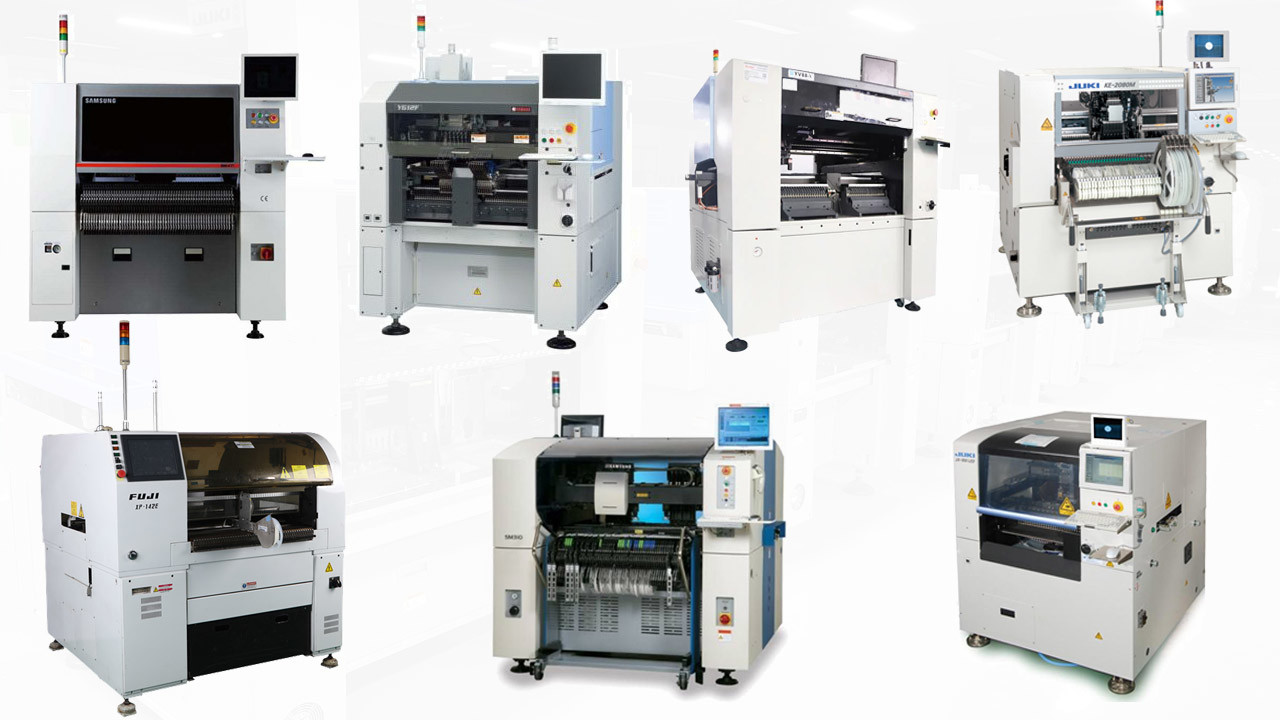 OEM Panasonic Chip Mounter BM123 / BM221 Panasonic SMT Pick And Place Machine