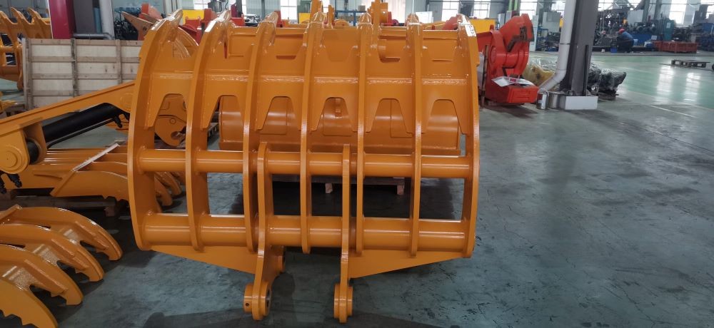 Wheel Loader Excavator Attachment 5-60 Ton Excavator Skeleton Bucket
