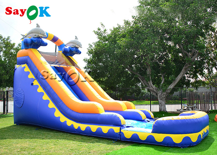 Commercial Inflatable Slide Outdoor Inflatable Water Slides Backyard Adult Kid Playground PVC Inflatable Pool Slide