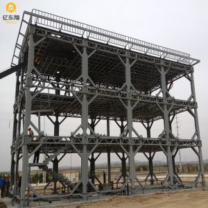 Prefabricated Steel Construction Building with Sandwich Panel Cladding