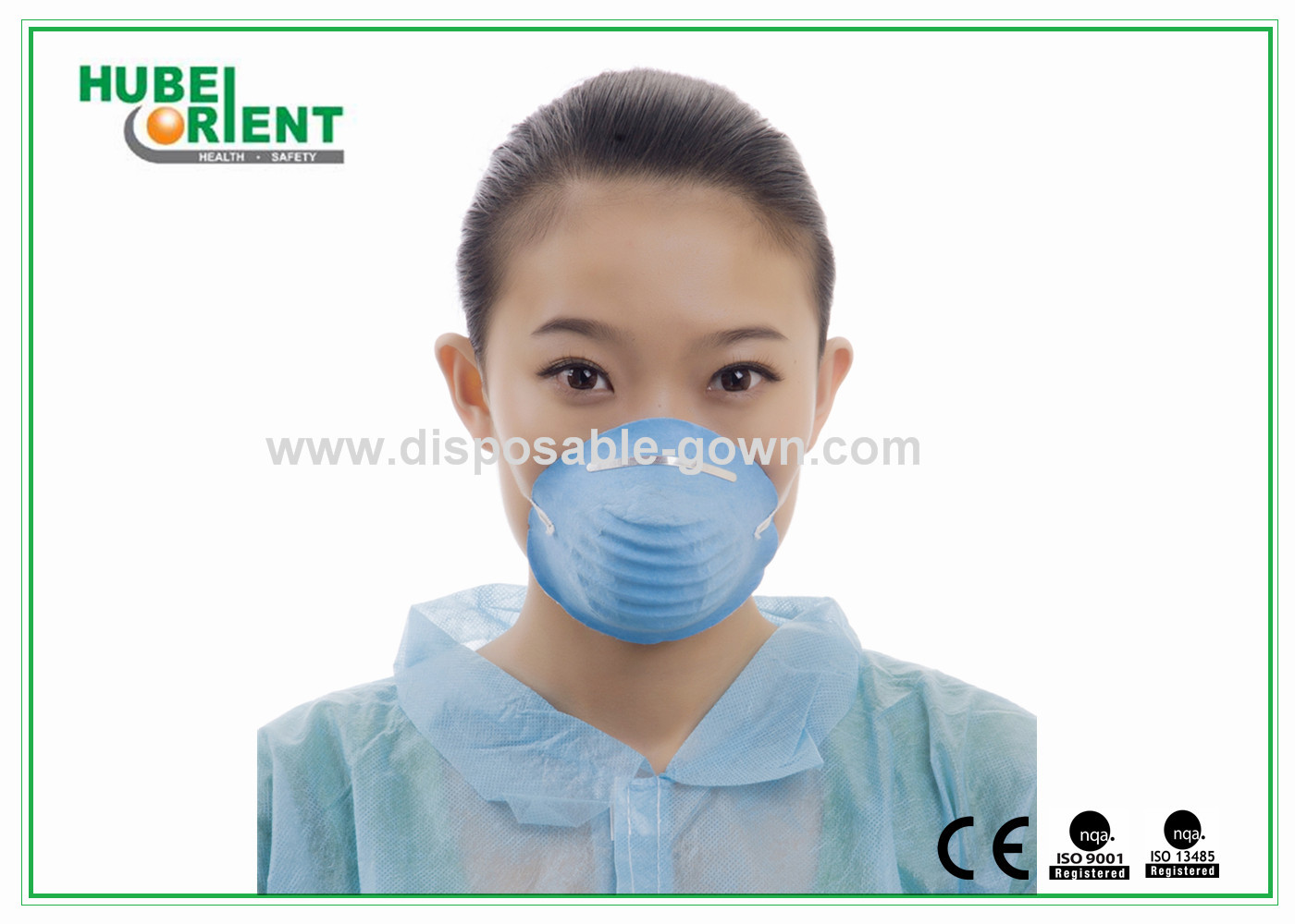 Comfortable PP disposable nose mask for Dust with Single Headband