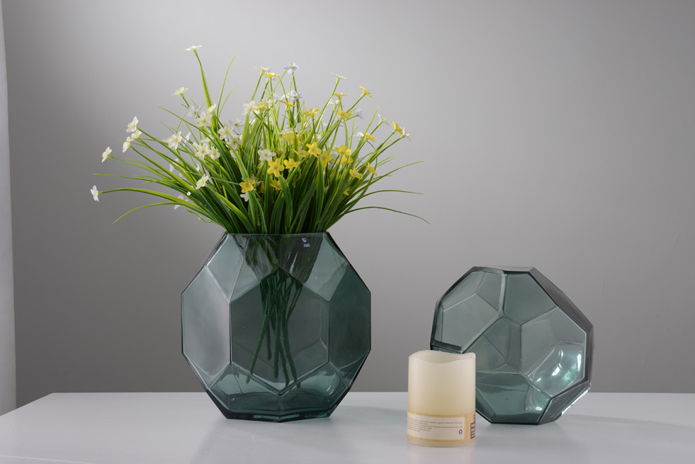 Creative Colored Glass Vase