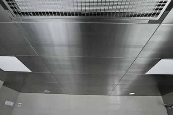 Large Shopping Malls Stainless Steel Ceiling Grid Height Available 40 / 60 /