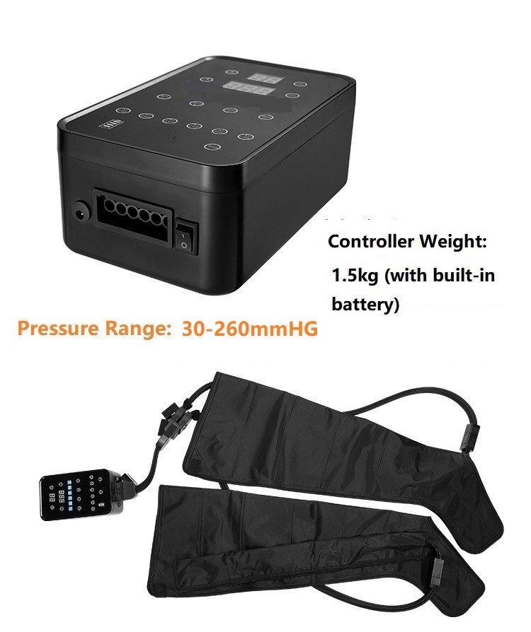 5200mAh 8 Chamber Air Compression Leg Massager Recovery Boots