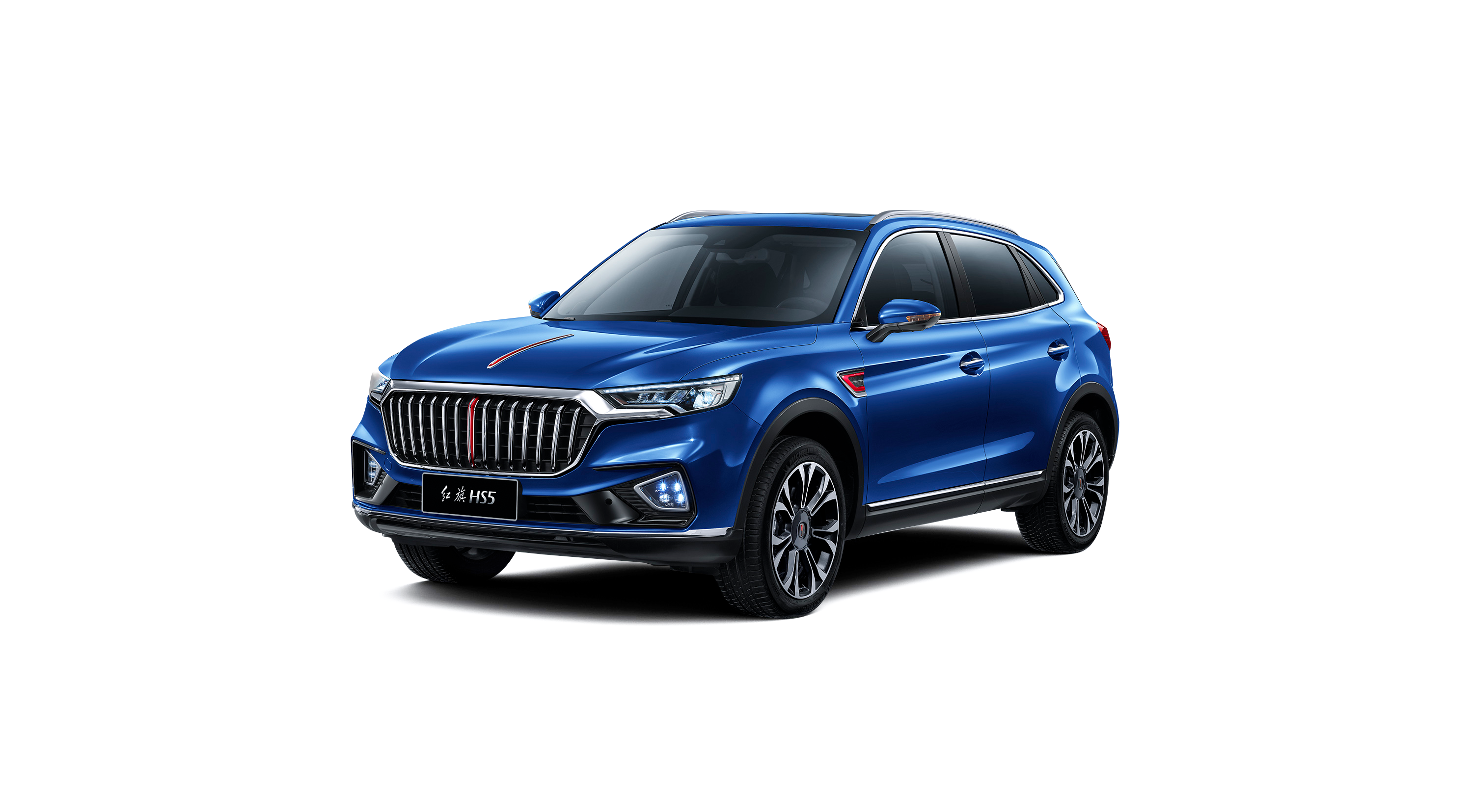 2023 Hongqi HS9 SUV 2.0T 210km/h Fast Speed Gasoline Car 165 KW Engine Battery capacity kWh / Engine KW 165