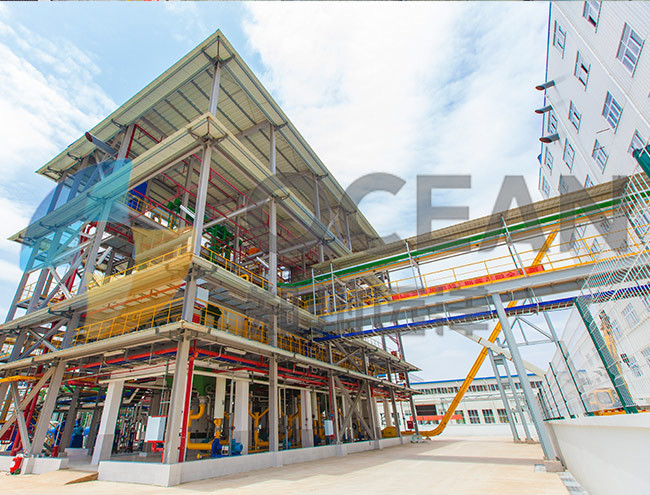DTDC Section Edible Oil Extraction Plant Stainless Steel Super Wet Degumming