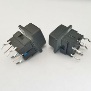 Momentary Illuminated Tact Switch IP40 with PA66 / PPA Actuator