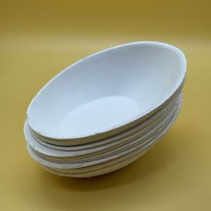 Biodegradable Bagasse Pulp Paper Sugarcane Sauce Container Deep Pot Saucer