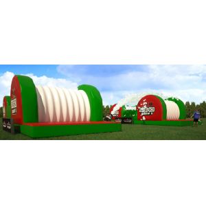 Customized Large Inflatable 5k Run / Inflatable Bouncy Obstacle Course For