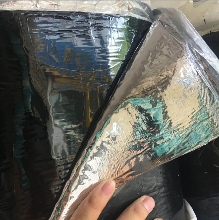 1.5mm Self Adhesive Aluminum Waterproof Membrane For Roofing Installation