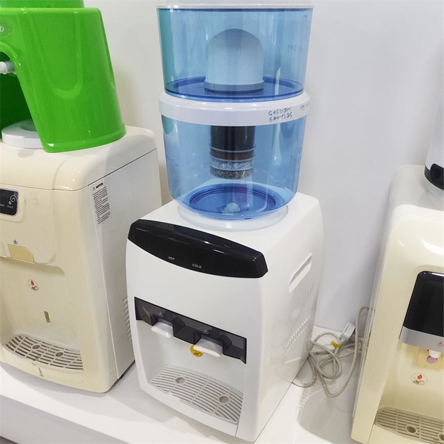 Office 5L Vertical Tap Stainless Steel Water Dispenser With Cabinet