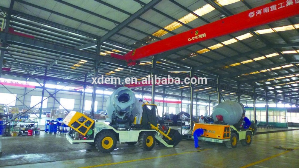 XDEM 3.5m3 Motomixer Self Loading Mobile Concrete Mixer