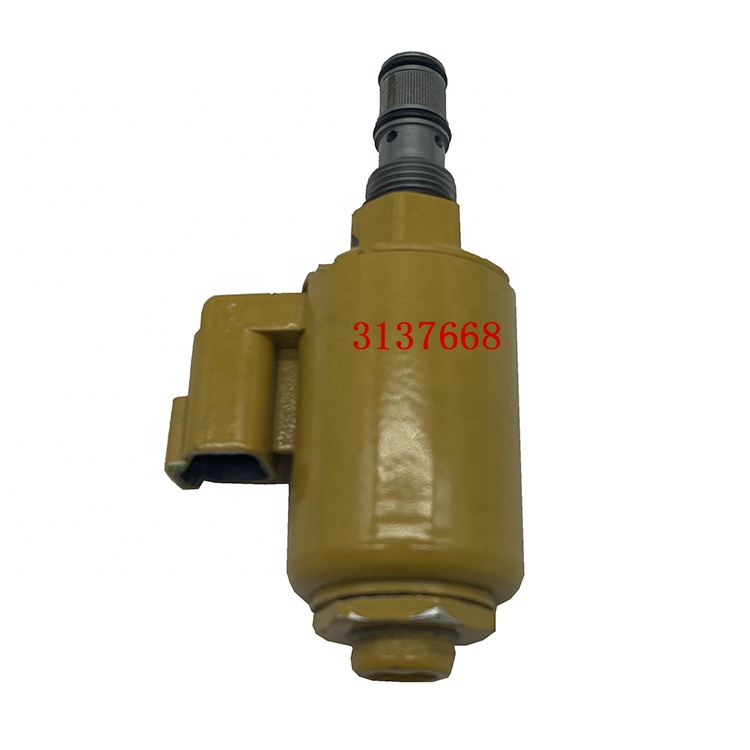 Construction Works Excavator Parts 3137668 Control Solenoid Valve for Caterpillar 400