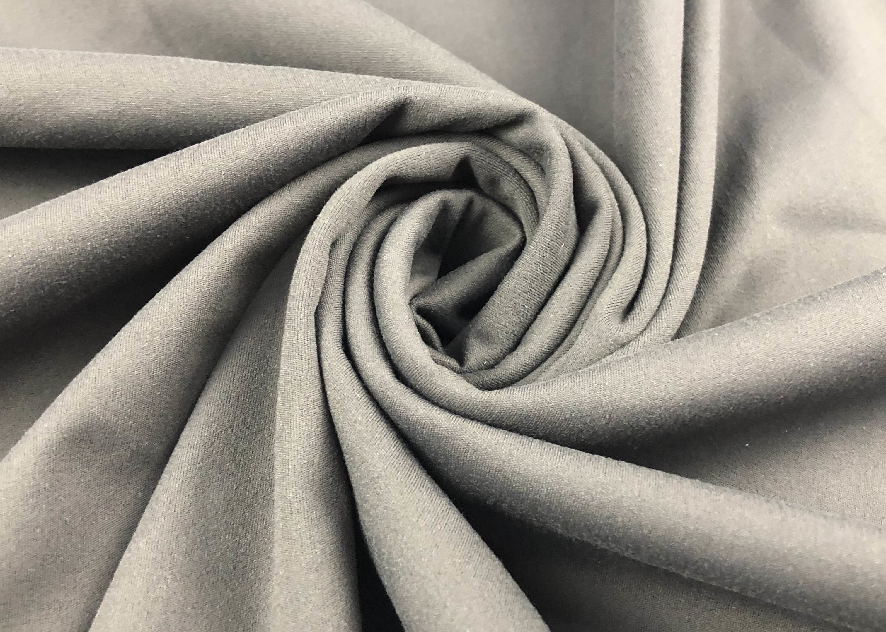 Soft Brushed Microfiber Yoga Polyester Spandex Fabric Tear Resistant