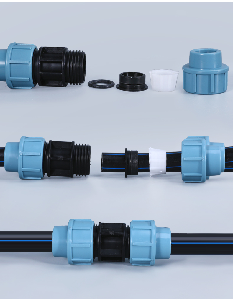 Garden Hose Faucet Flange Connection Used in IBC Tank Adapter for Plastic Connector