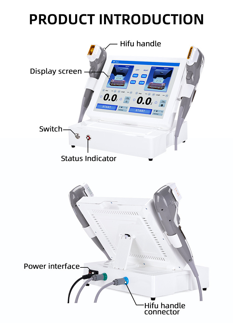 High Intensity Focused Ultrasound HIFU 7d Facial Lifting Body Slimming Skin Tightening 7d Hifu Machine LF-426I