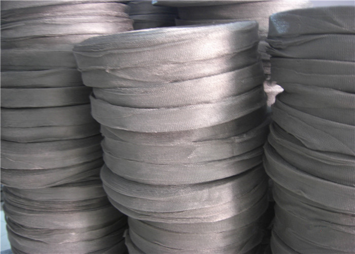 8mm SS304 Knitted Mesh Fabric ODM High Temperature Resistance 800 Degrees