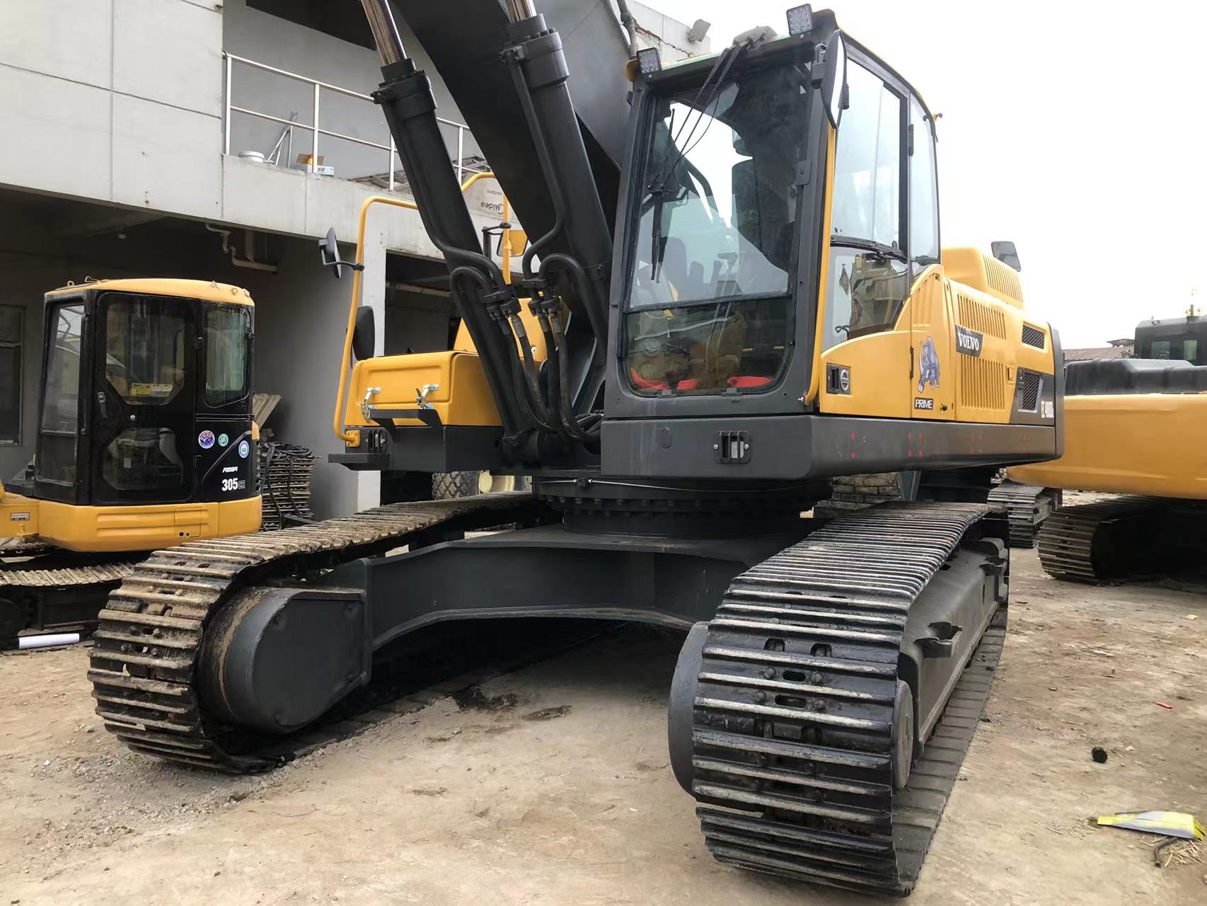 Shanghai Used 48 Ton Volvo 480 Excavator with Original Hydraulic Cylinder and Suppliers