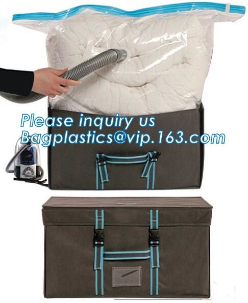Compression Bag Space Saving, compressible vacumm seal storage bag, vacuum traveling bag without valve, bagease, bagplas