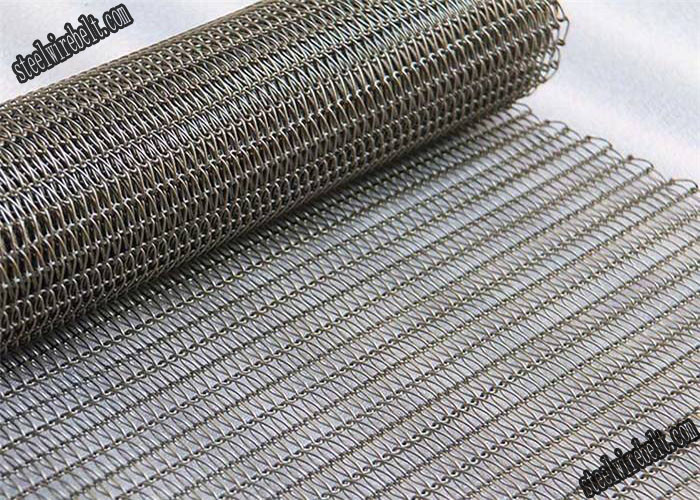 Resisting Acid SS316 Compound Balanced Mesh Conveyor Belt