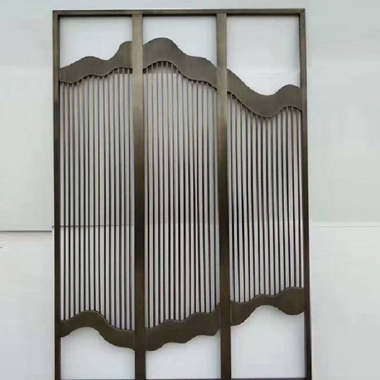Stainless Steel Expendable Partition Aluminum Room Dividers For Living Room