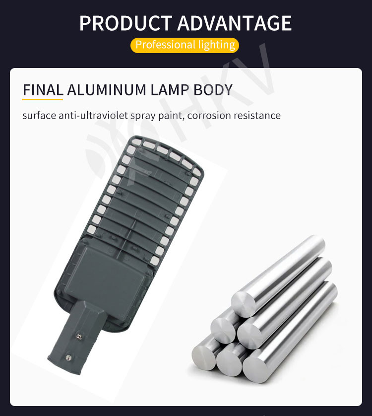 Parking Lot IP65 Waterproof LED Street Lights Outdoor Commercial Area Road Lighting