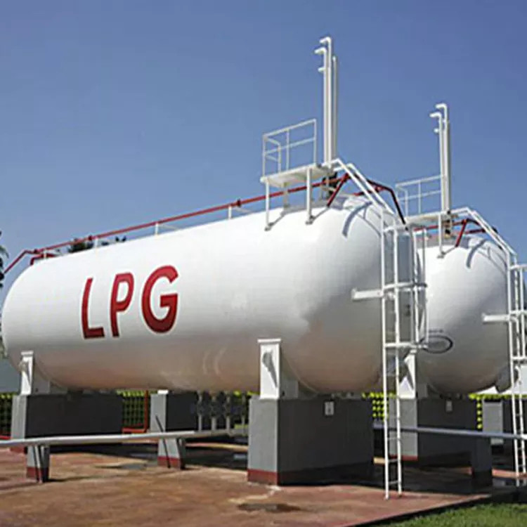Carbon Steel LPG Gas Storage Tank 100cbm Capacity