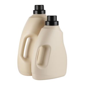 Pilfer Proof Plastic Liquid Detergent Packaging Bottles Empty Containers 2000ml