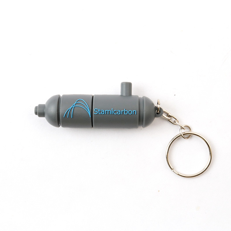 2.0 3.0 Personalised 15MB/S Soft PVC Customized Usb Drives With Keyring