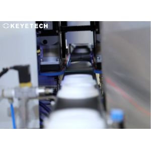 Molded Pulp Coffee Lid Visual Inspection Machine with Latest AI Algorithm