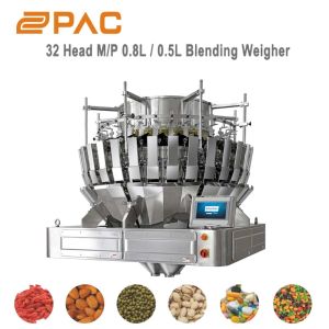 IP65 14 Head Weigher , Plastic Component High Precision Weighing Machine