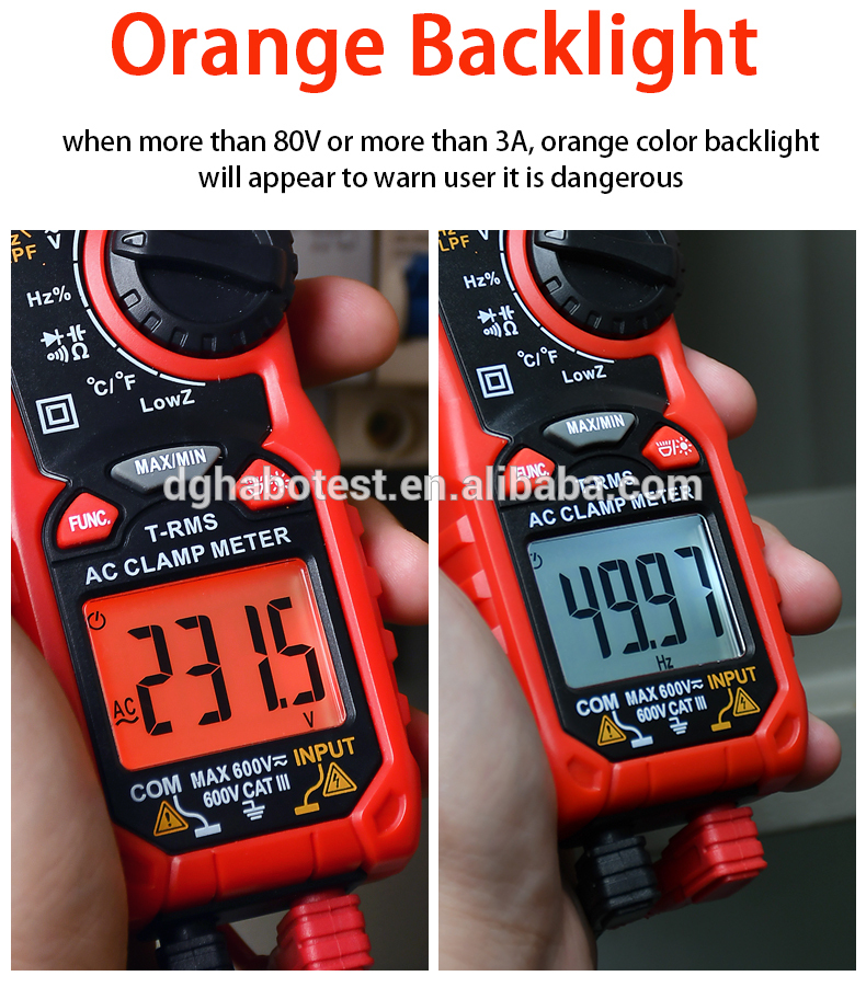600V Digital Clamp Meters