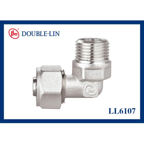 Quality 1216 To 2632 Male Brass  Compression Elbow Fittings for sale