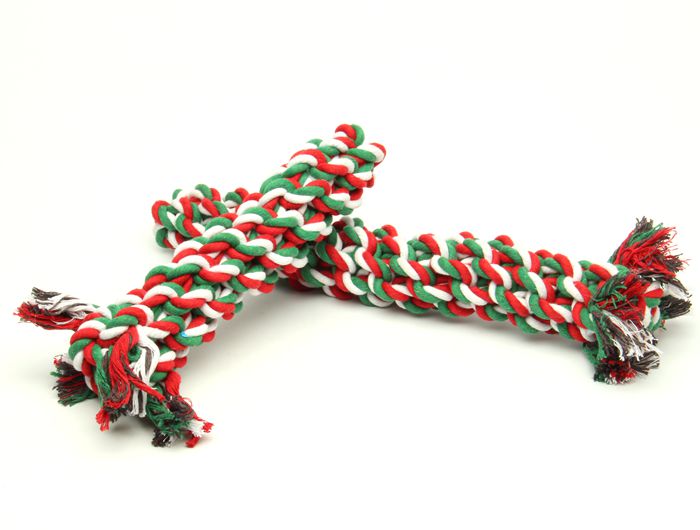 Strong Long Durable Pet Toys Pet Cotton Rope Customized Size PT-C012