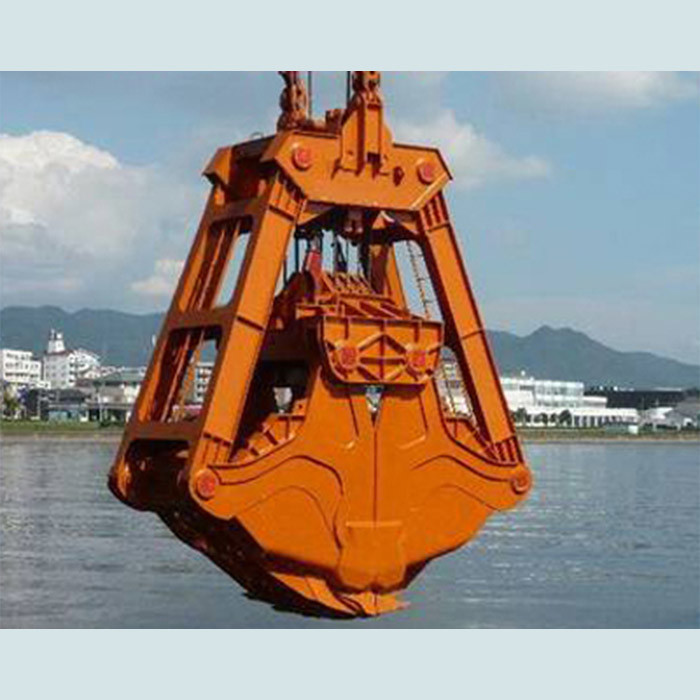 Nm400 2 Peel Dredging Clamshell Grab Bucket Material Bulk Cargo