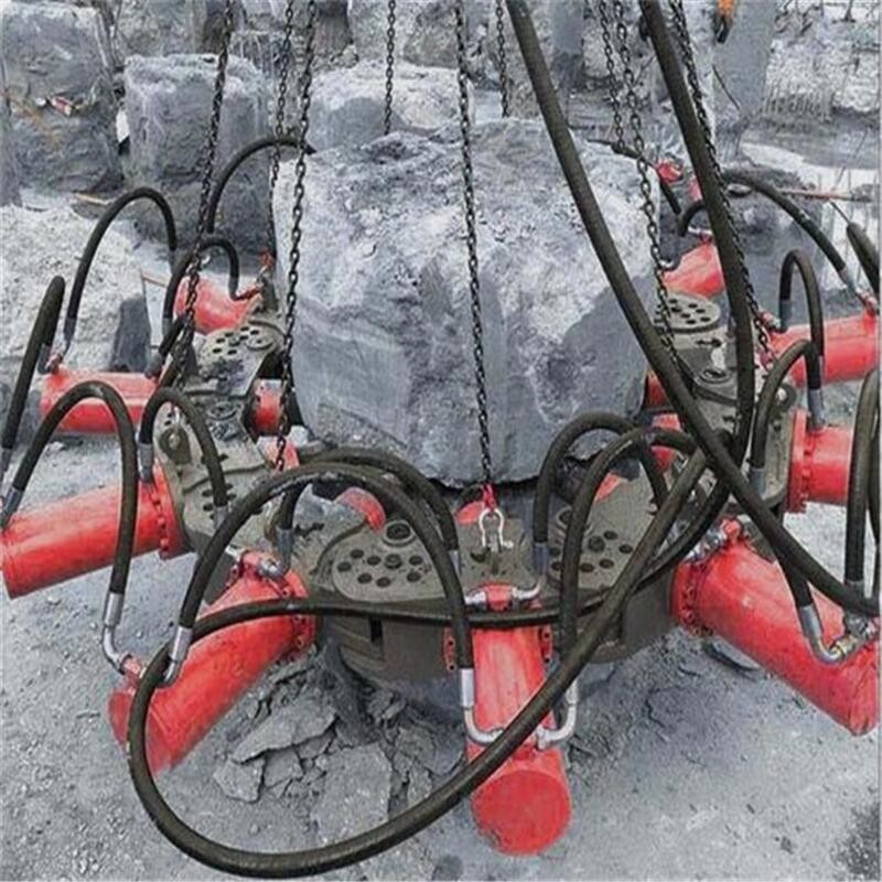 Assembly Simple Hydraulic Concrete Breaker Jack Hammmer Drill Electric Concrete Pile Cutter Breaker