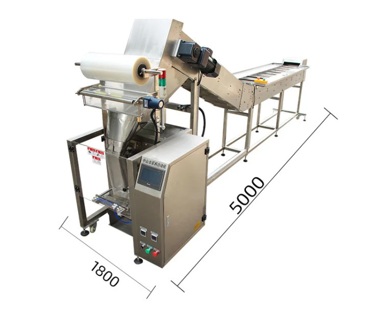 Medical Masks Bags Packing Machine ODM 750mm Nuts Fastener Plastic Parts