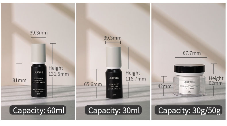 100ml 120ml Bayonet Bottle Black Plastic Essential Oil Bottles With Screw Cap