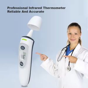 30 Sets Memory Fever Alarm Ear And Forehead Thermometer 3 - 5cm