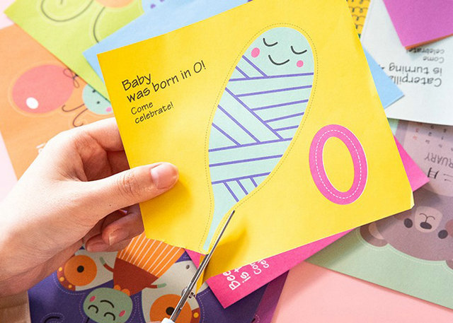 150gsm DIY Color Cutting Paper Board Good Curl Resistance Children School Use