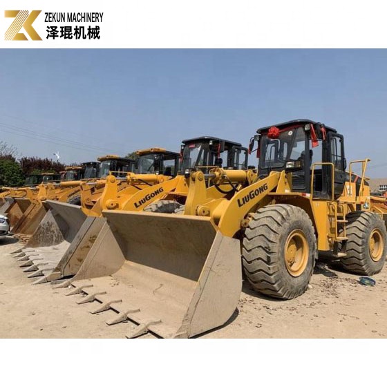 Used Liugong ZL50 Wheel Loaders ZL50CN Front Loader Machine Weight 17000 17100 kg